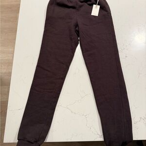 Good American Dark Brown Joggers With Pockets